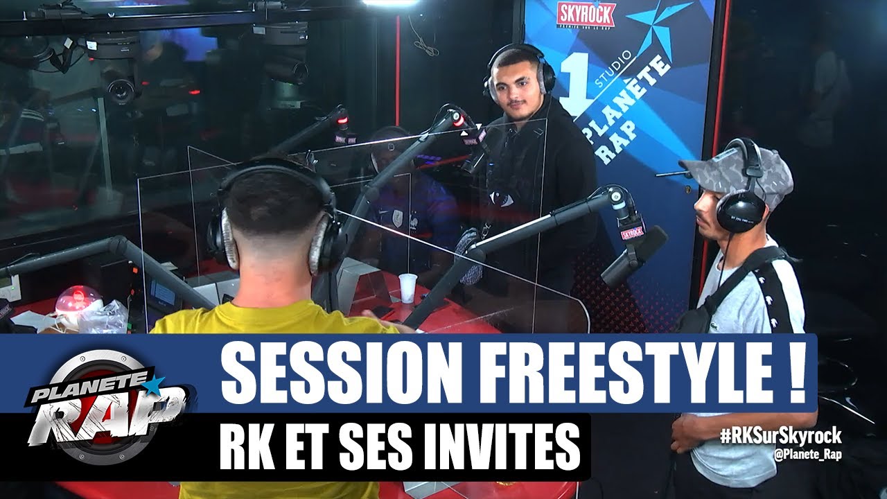 RK - Session freestyle avec KRM, CDS, Lapuce, Mamso, Floki, BD & Dida #PlanèteRap