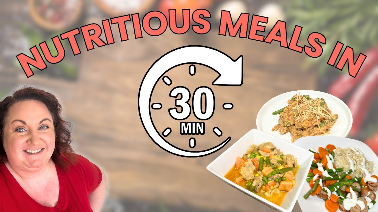 [3 уютных ужина за 30 минут] 🍽️ Быстрые и питательные блюда для всей семьи