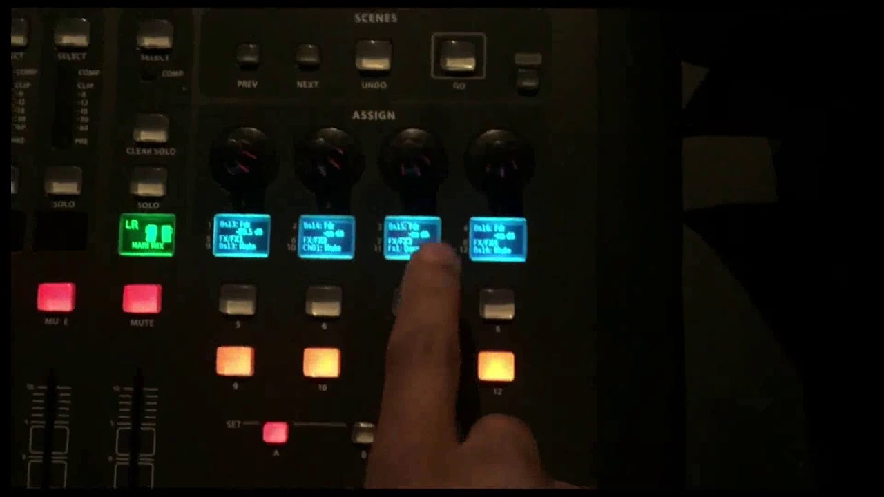 Behringer X32 Tap Delay