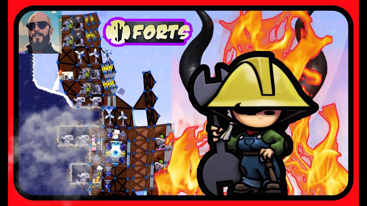 Forts - ПРО Игроки разносят противника!!! Секреты крутой застройки #forts #фортс
