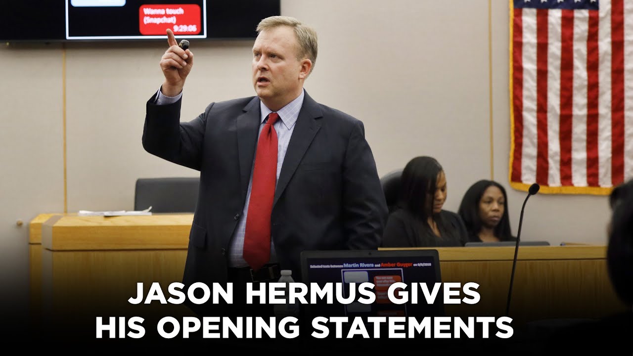 Assistant District Attorney Jason Hermus gives his opening statements on Botham Jean case