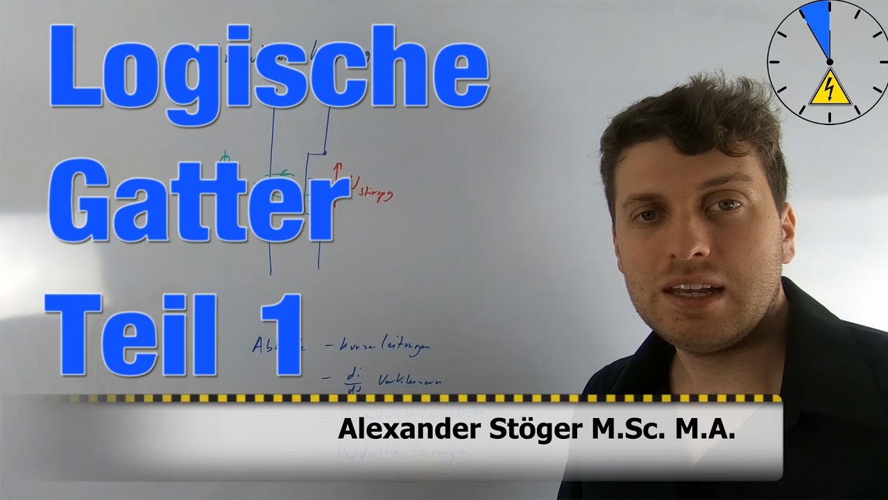 Die wichtigsten Logischen Gatter UND ODER NOR NAND - Elektrotechnik in 5 Minuten #ET5M