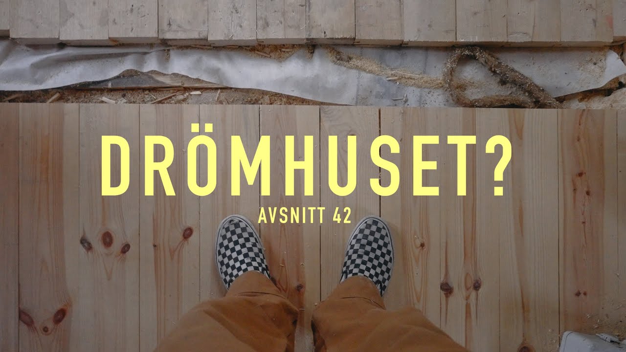L&auml;gger golv och s&auml;tter in pard&ouml;rrar | DR&Ouml;MHUSET? | Avsnitt 42