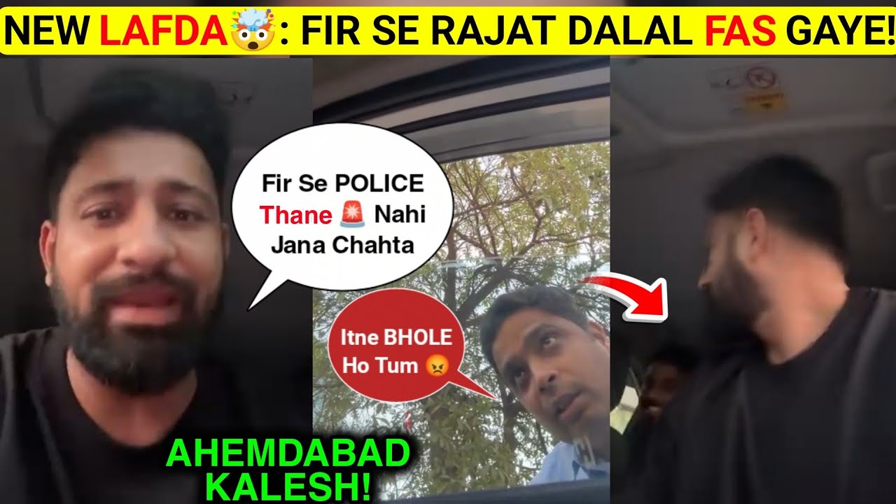 NEW LAFDA 🤯! Rajat Dalal Kalesh In Ahmedabad But Why? Rajat Dalal News Latest video