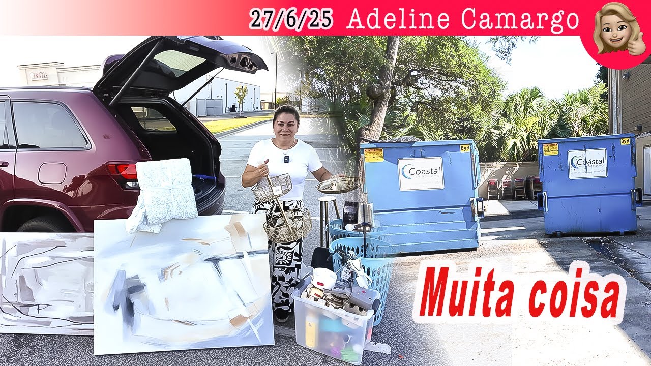 Rendeu muito! Achados no dumpster da Home Goods, Dollar Tree e Mais!