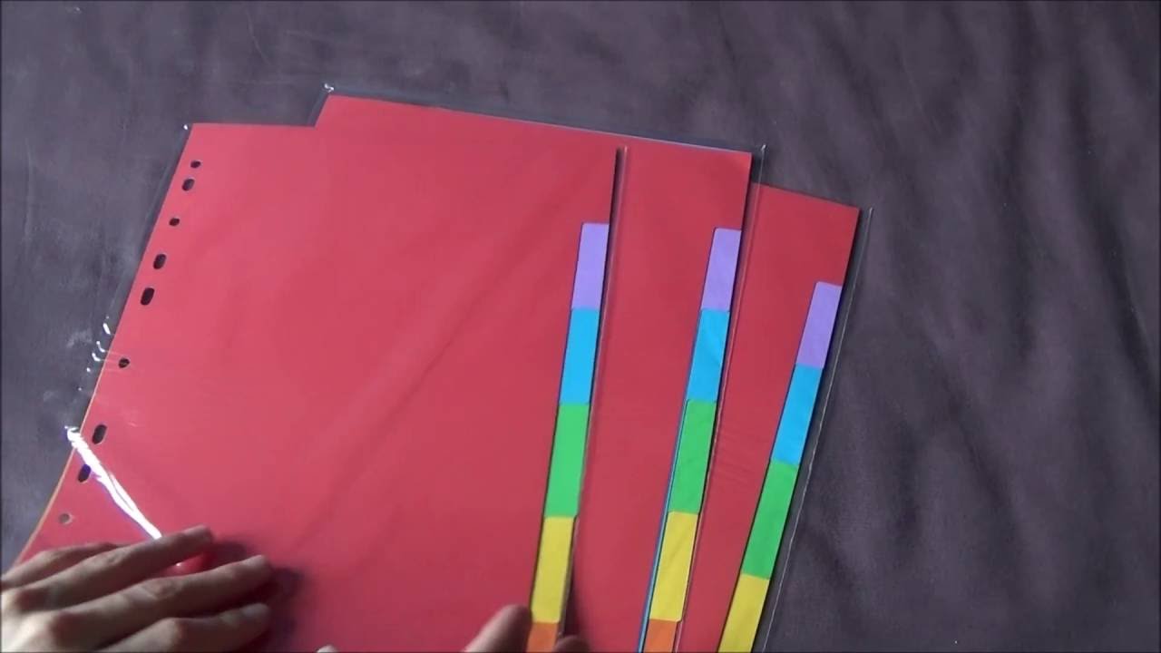 UNBOXING 3 pack de 6 intercalaires spécial 1 abonné