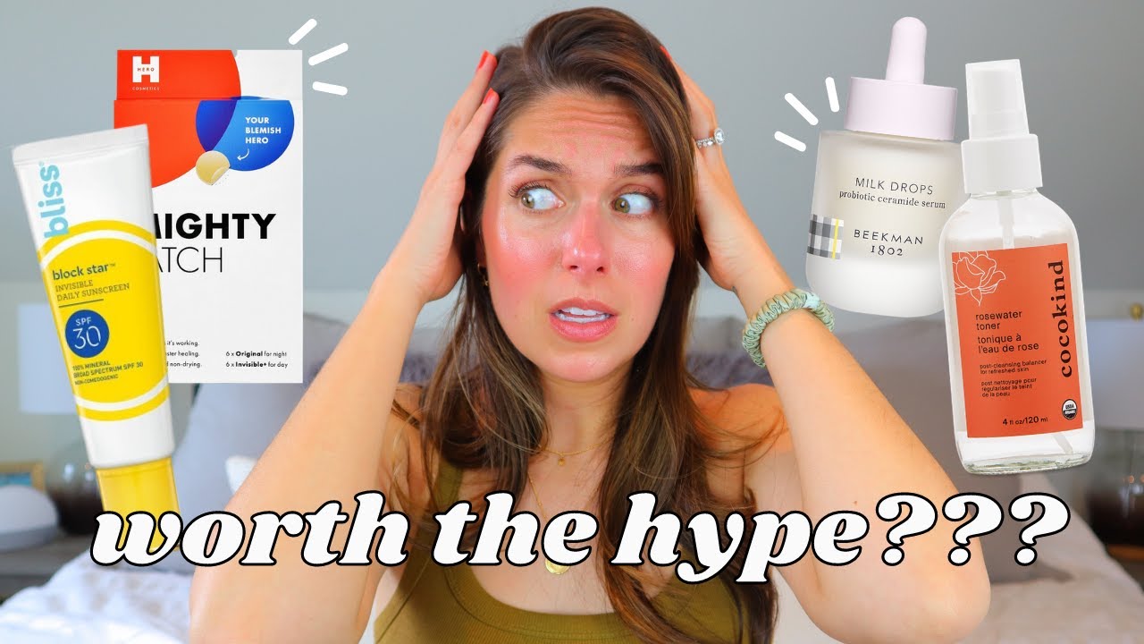 LET'S BREAK DOWN NEW TRENDY SKINCARE // sensitive skin approved? | Rudi Berry