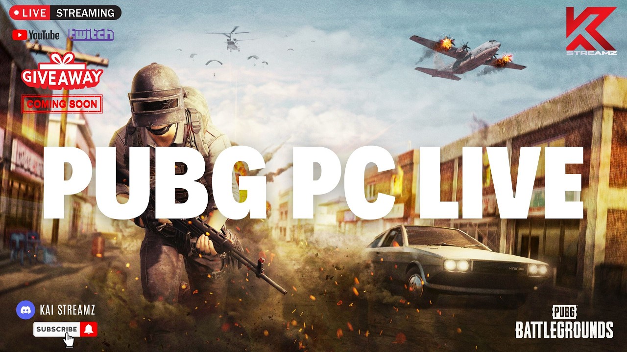 PUBG PC Live | RTX 5090 | Kai Streamz | #pubg #pubgindia