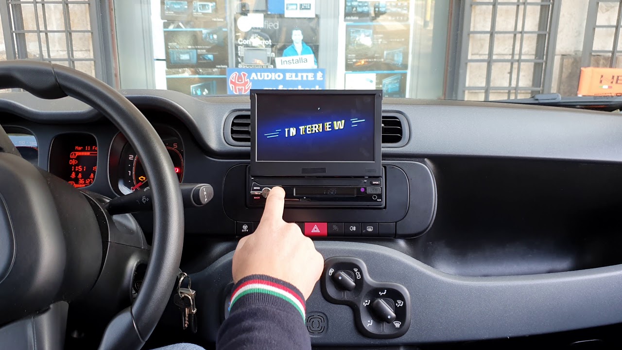 Fiat Panda car tablet caratteristiche www.audioelite.it