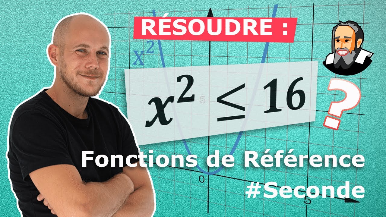 Fonction CARRÉ - Résoudre une INÉQUATION - Exercice Corrigé - Seconde