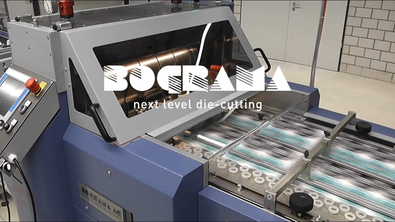 BOGRAMA Rotary Die-Cutting | BSR 550 Rotative Stanzmaschine