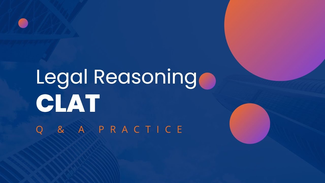 Legal Reasoning for CLAT| MCQ practice| Edushine Law