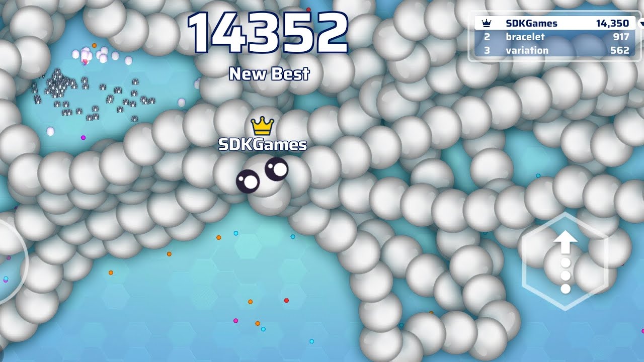 Playing Snake.io - Gameplay Video BIG Snake 🐍🎮🚀