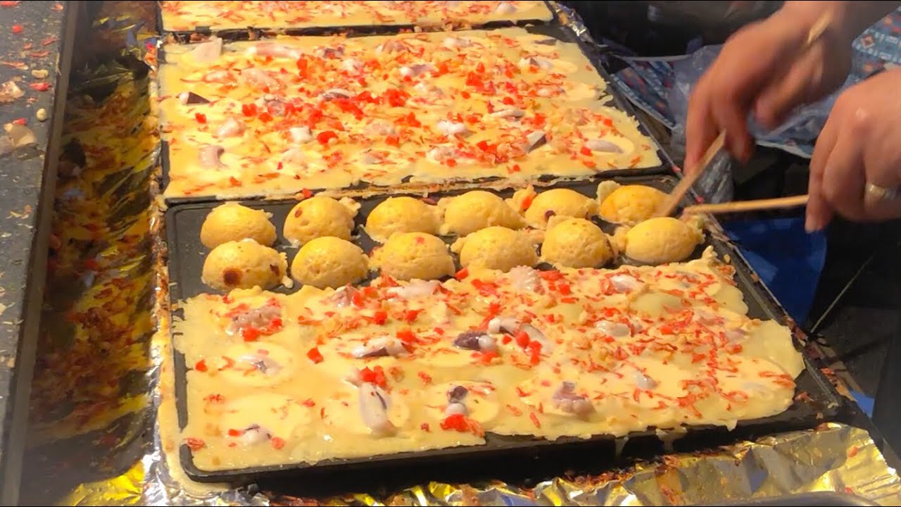 japanese street food - takoyaki