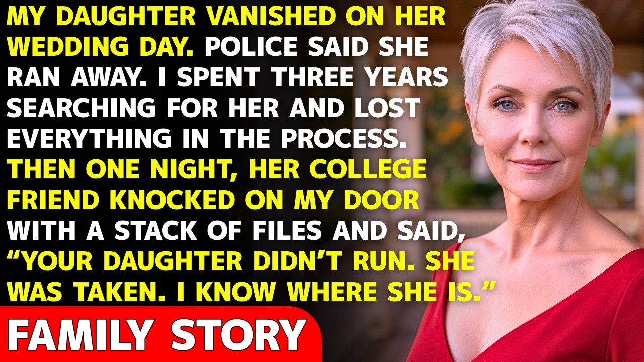 My Daughter Vanished On Her Wedding Day — 3 Years Later, Her College Friend Knocked With The Truth…