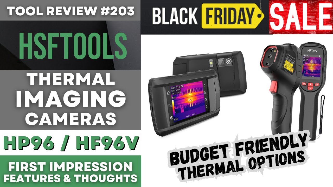 Тепловизионные камеры HSFTools - HP96 и HP96V #blackfriday #tools #hsftools #hp96 #hf96v #thermal