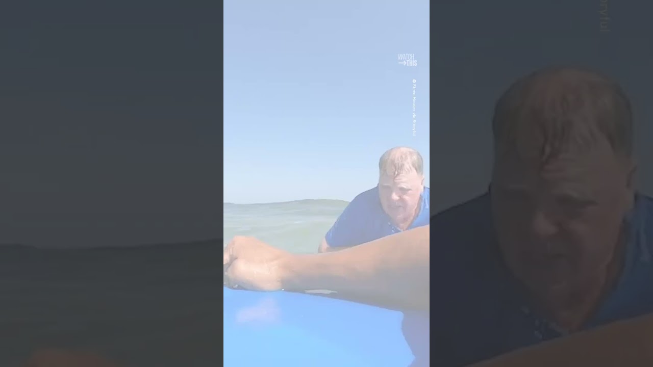 Surfer Saves Drowning Man Caught in Riptide