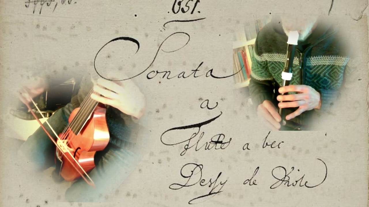 Telemann Trio TWV 42:g9 - Suave ma non adagio (treble viol, recorder & continuo)
