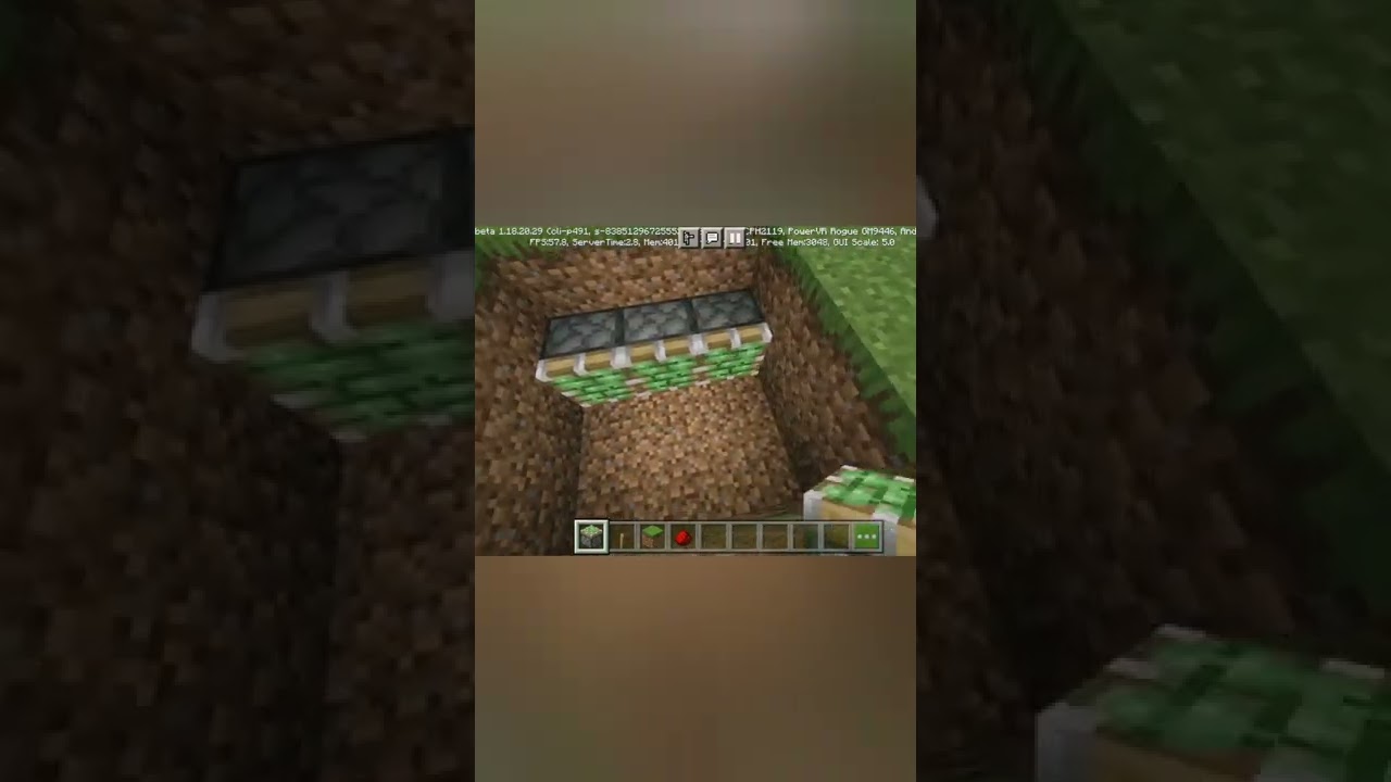 How to make secret underground door in Minecraft