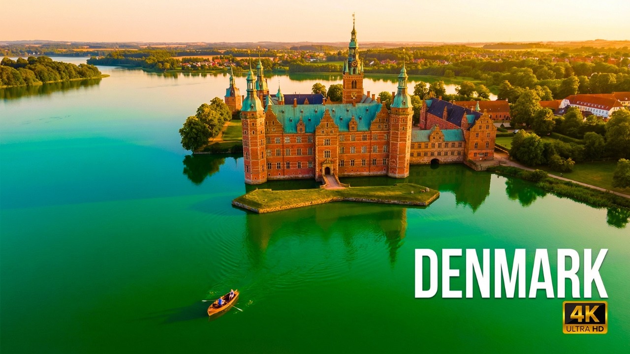 🇩🇰 NATURE'S ERROR | The Bizarre Razor-Thin Coastlines Of Denmark You Won't Believe | 4K Deep Focus