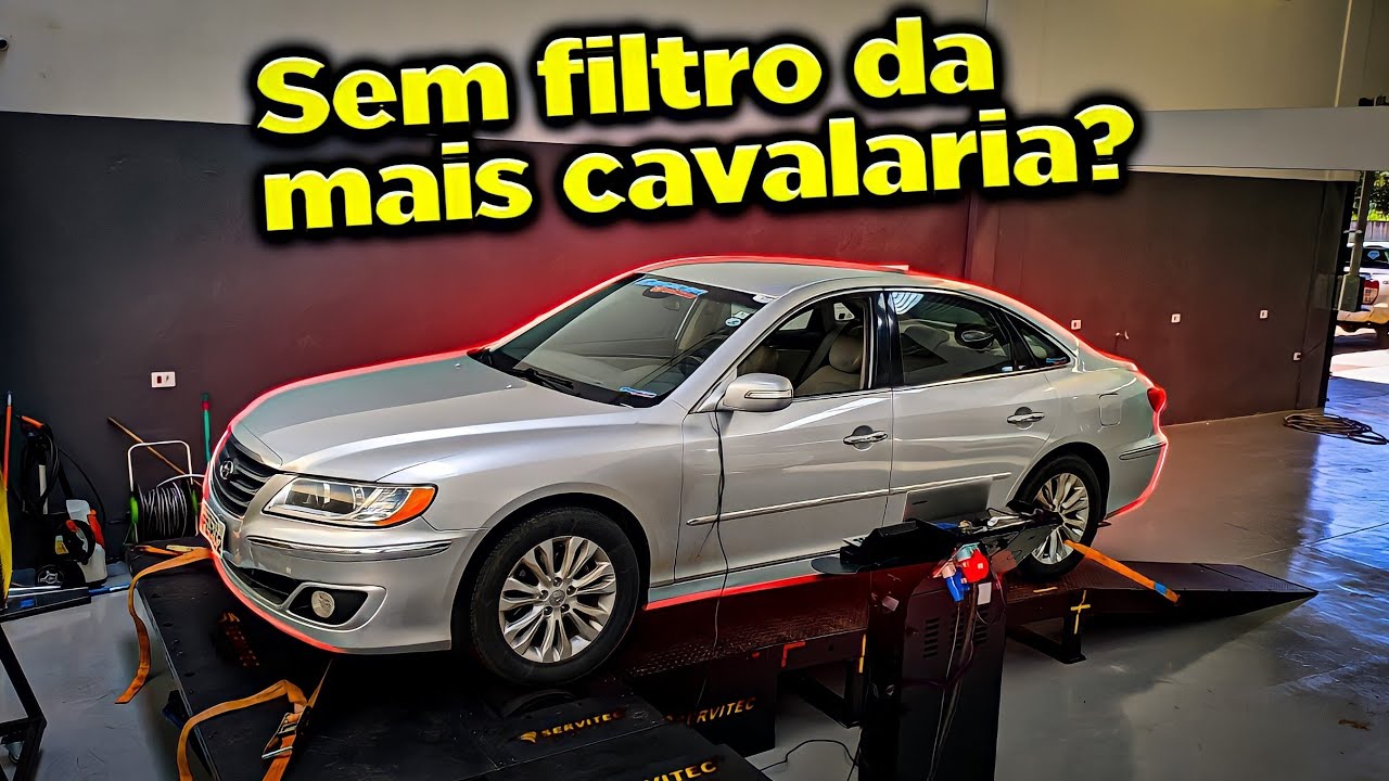 HYUNDAI AZERA V6 SE TIRAR O FILTRO MELHORA OU PIORA?