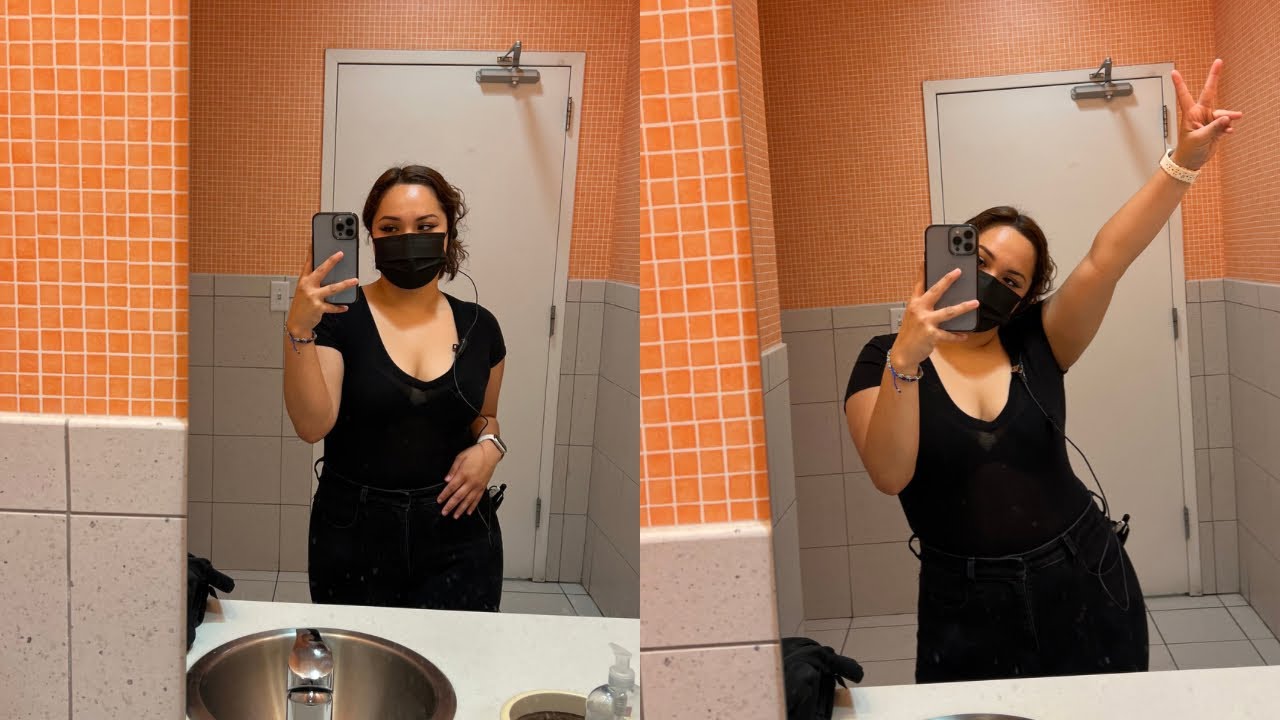 grwm: first day working at Ulta beauty 🩷👀