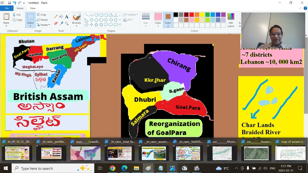 Old GoalPara District:#08: RIVERS: Goalpara Geography  |Assam Geography: Jay REddy