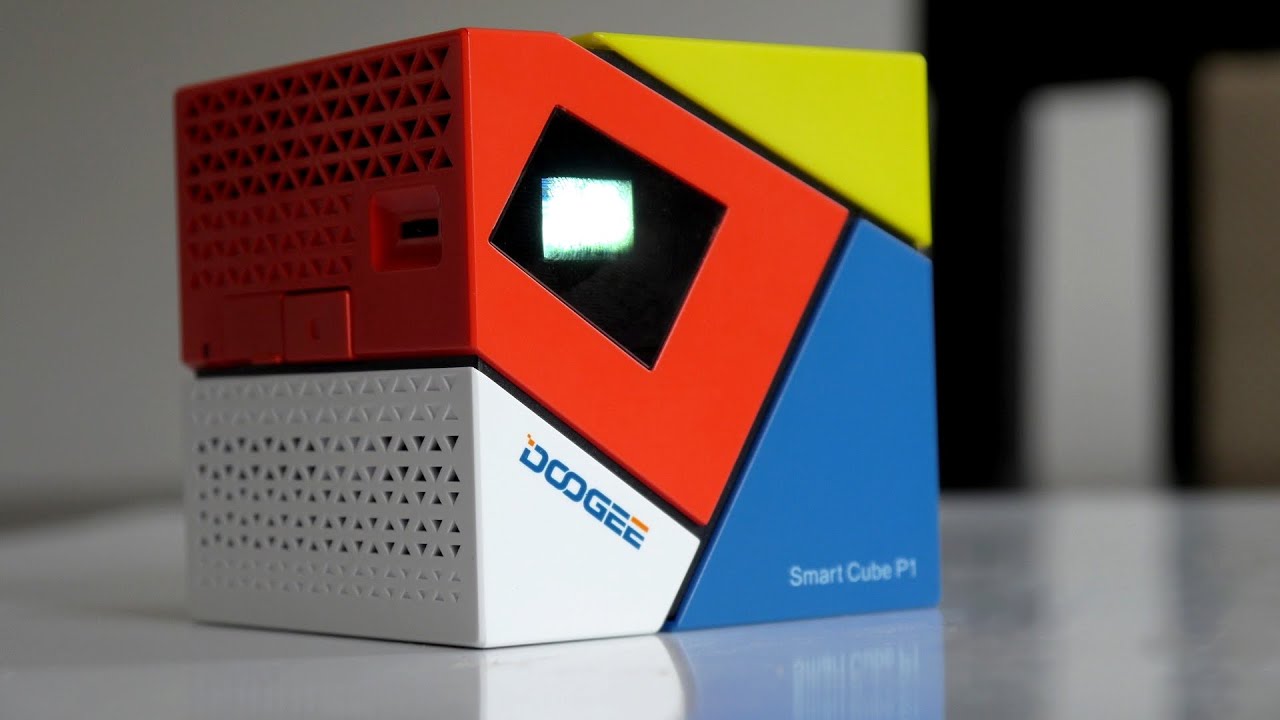 Mini projektor Doogee Smart Cube P1 - test [PL]