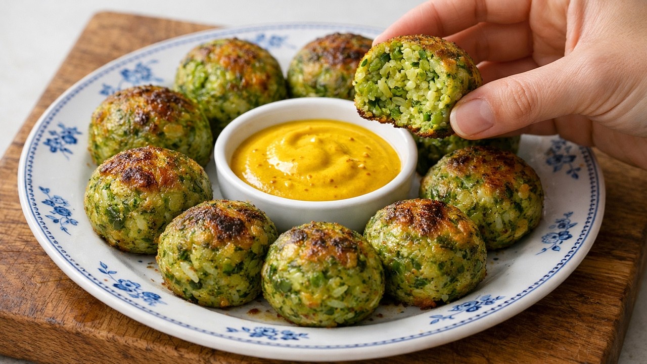These Crispy Peas And Rice Balls Are Seriously Addictive!