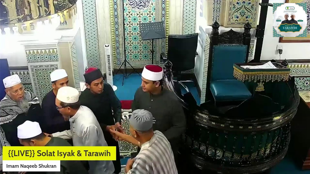 {{LIVE}} Solat Tarawih - Masjid Raja Lumu Kuala Selangor
