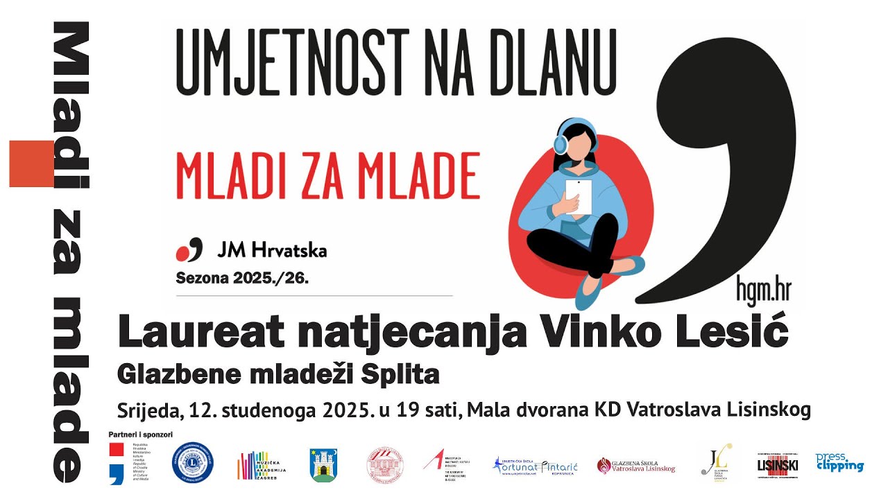 MLADI ZA MLADE – Lucija Mušac, violončelo i Dora Grizelj, glasovir