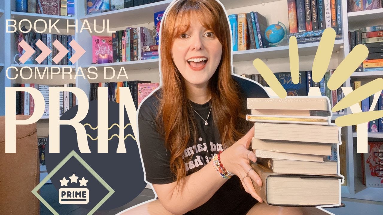 Compras da Prime Day. Livros Novos para a minha biblioteca. | De livro em livro