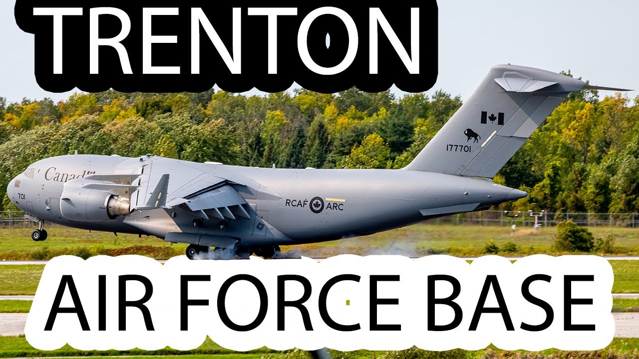 PLANE SPOTTING at the LARGEST AIR FORCE BASE IN CANADA: CFB Trenton (YTR/ CYTR)