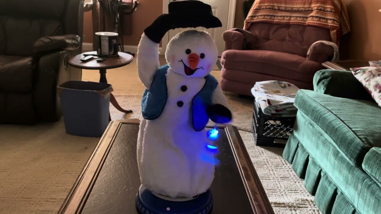 Fried 2 song spinning snowflake snowman repaired