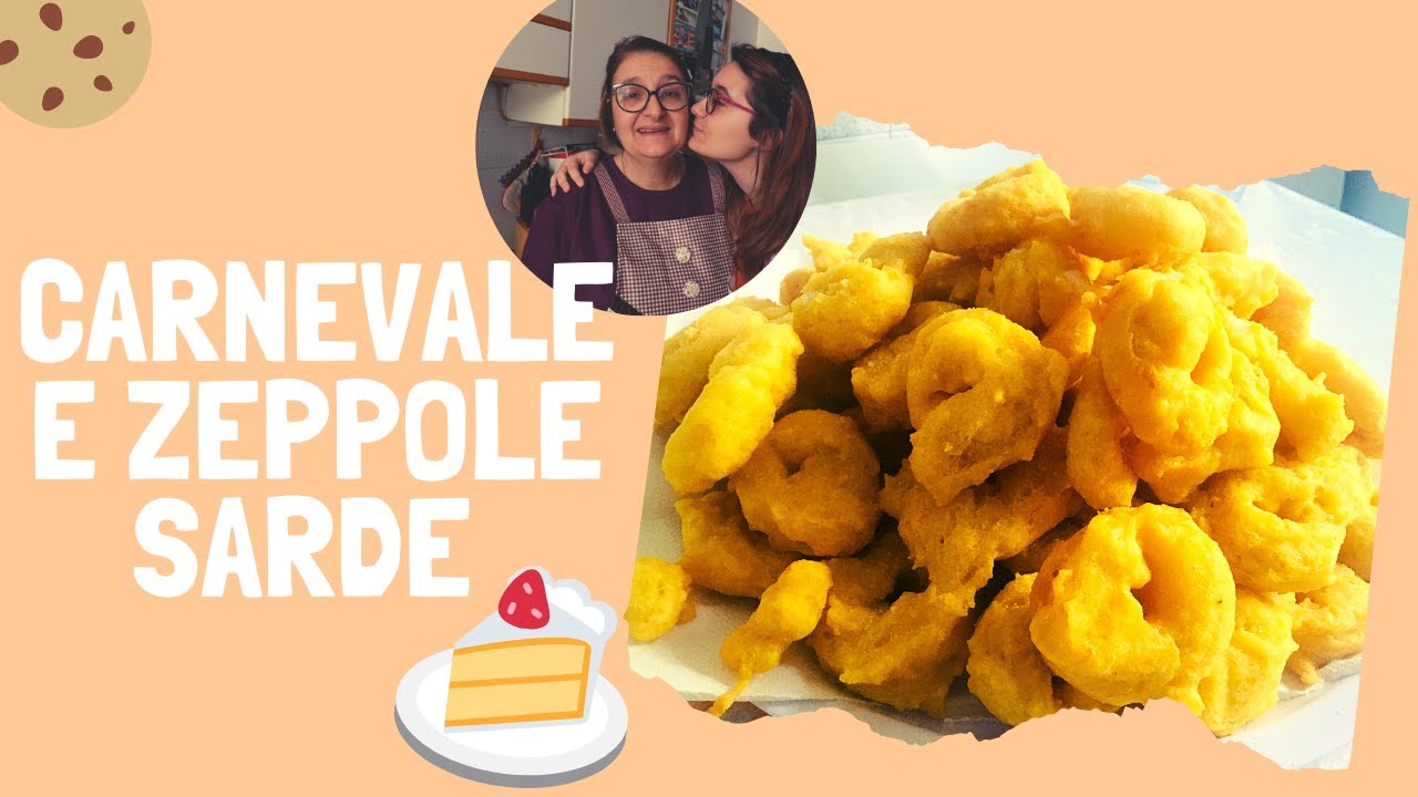 CARNEVALE E ZEPPOLE SARDE | DOLCI SARDI | AleSimo Creativity