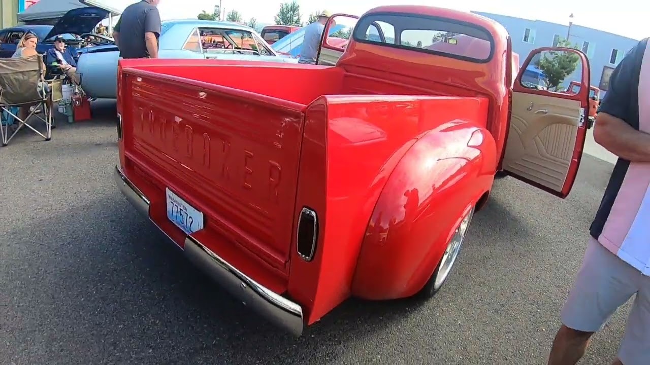 55 Studebaker Pickup @ Rainier Eagles Car Show 2025