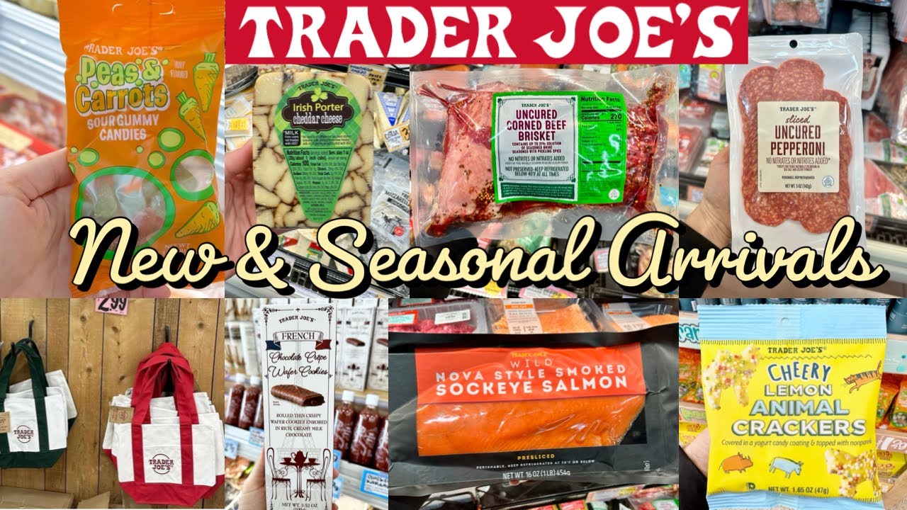TRADER JOE’S NEW ARRIVALS (MINI CANVAS TOTE BAGS) + GROCERY HAULS 🛒