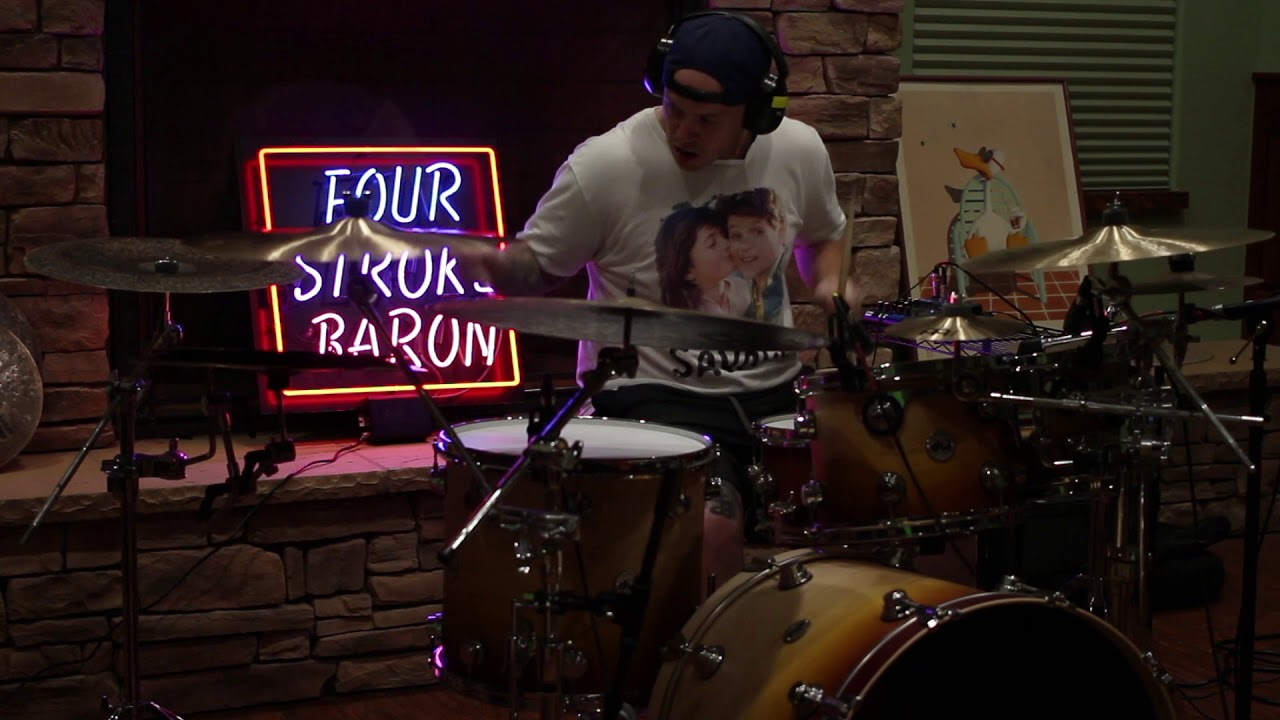 FOUR STROKE BARON - PLANET SILVER SCREEN (DRUM PLAYTHROUGH)