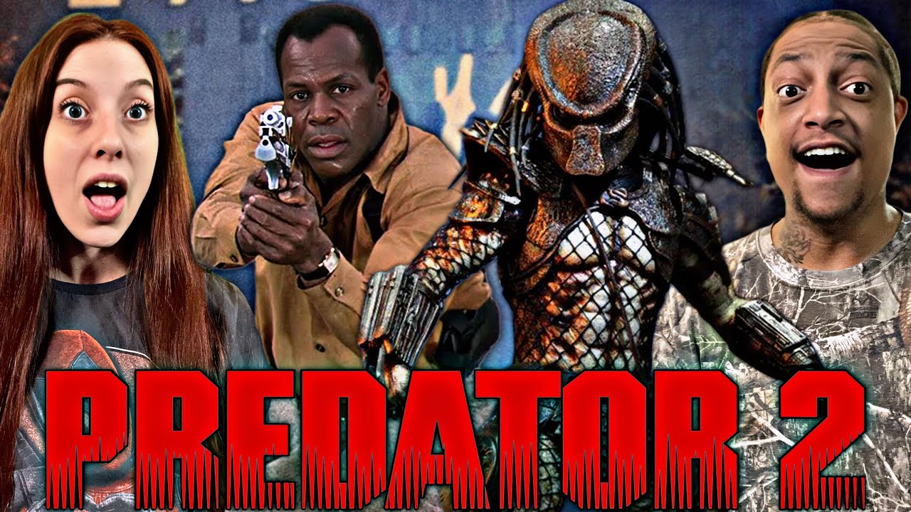 PREDATOR 2(1990) | MOVIE REACTION | OUR FIRST TIME WATCHING | THE SEQUEL IS CRAZY | DANNY GLOVER😱🤯