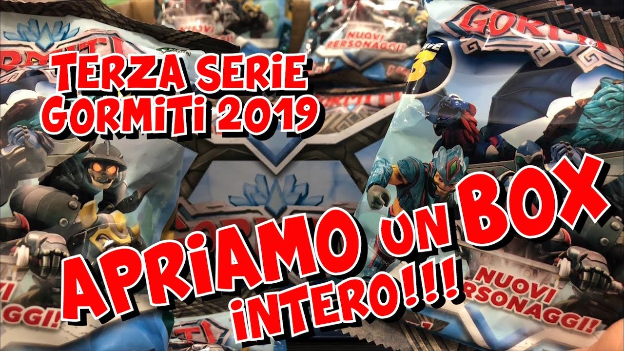 GORMITI - APRO UN BOX della TERZA SERIE!!! Giochi Preziosi | Speciale Edicola