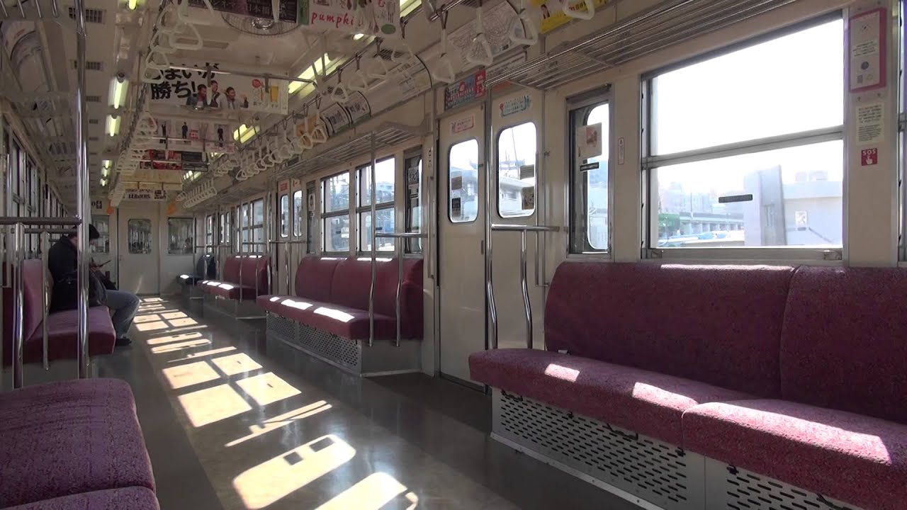 東京メトロ千代田線(北綾瀬支線)5000系61F 車内の様子(北綾瀬→綾瀬)
