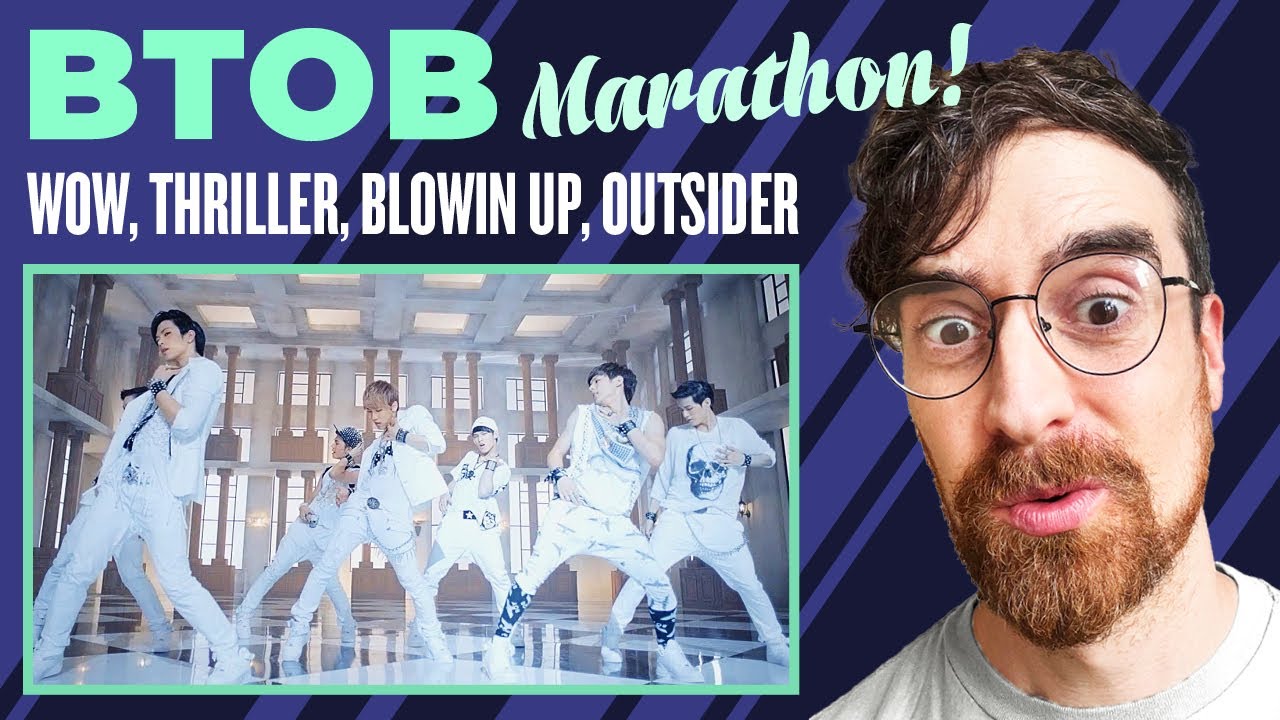 Honest thoughts!! BTOB 비투비 Marathon Pt. 1 - Composer Reacts (WOW, Thriller, Blowin' Up, Outsider)