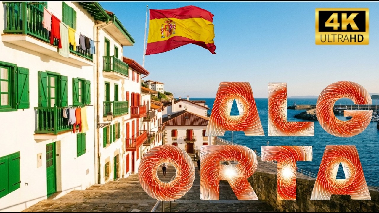 Get to Know ALGORTA: Spain's Most Charming Fishing Village | Getxo, Basque Country 4K Walk 2026