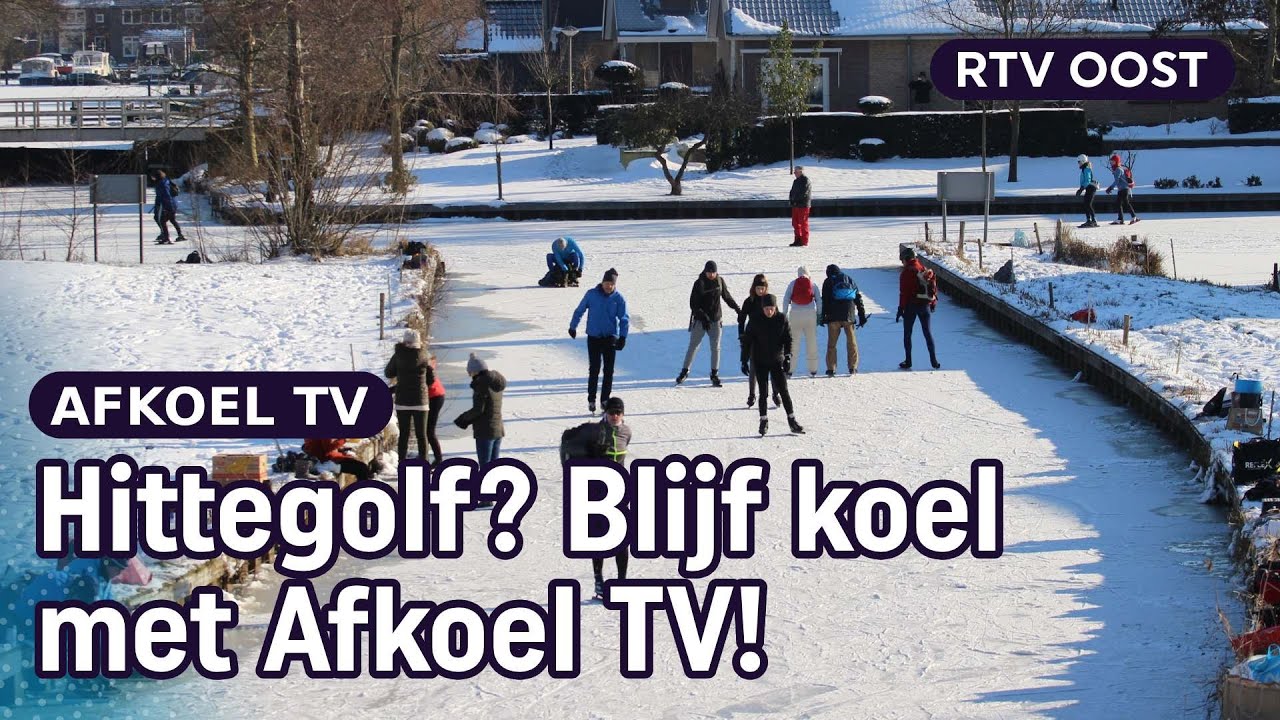 Hét medicijn tegen de hittegolf: Afkoel TV!  | RTV Oost