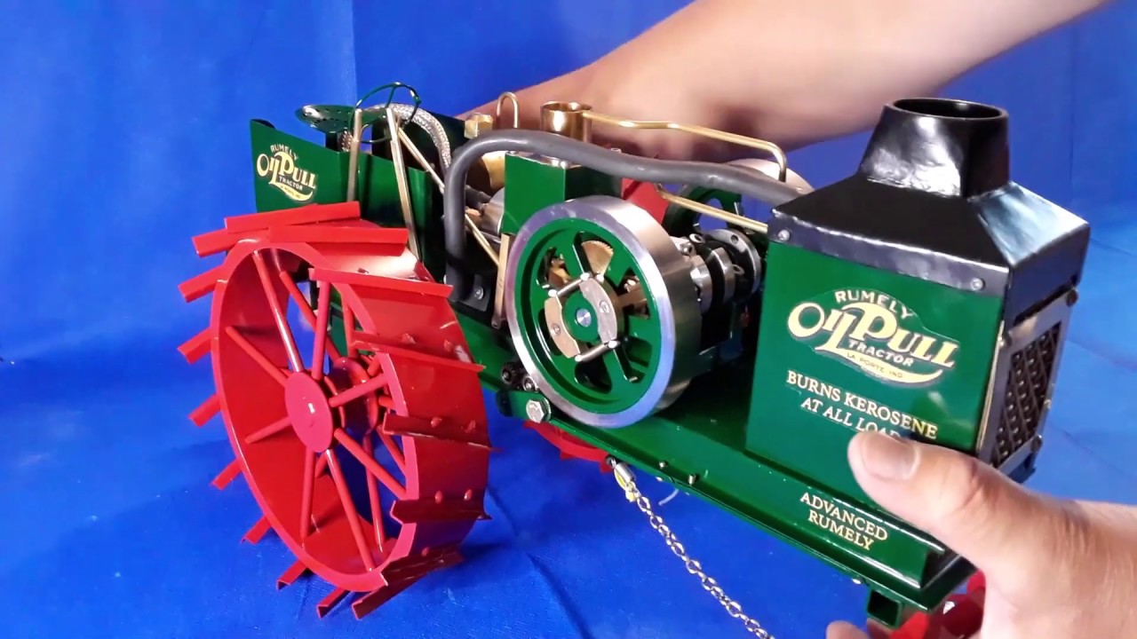 1910 Rumely Oil Pull 30-60 Home Built Model RC Tractor (Assembly)