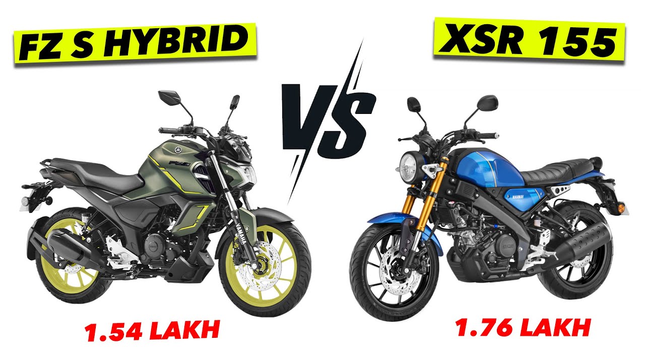 2026 Yamaha XSR 155 vs Yamaha FZ-S Hybrid Full Comparison 🔥 | Which One Should You Buy 
