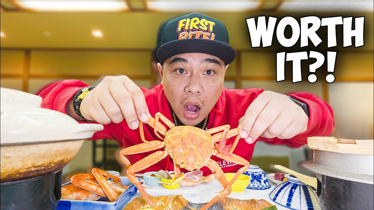 Japan’s MOST PRIZED Crab 🇯🇵 | Live Auction → Then I Ate It 😳🦀