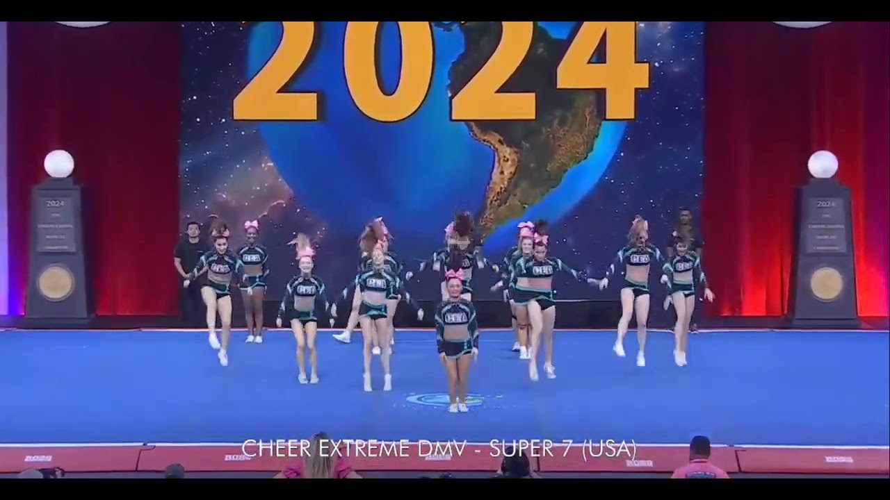 Cheer Extreme DMV Super 7 Finals at The Cheerleading Worlds 2024