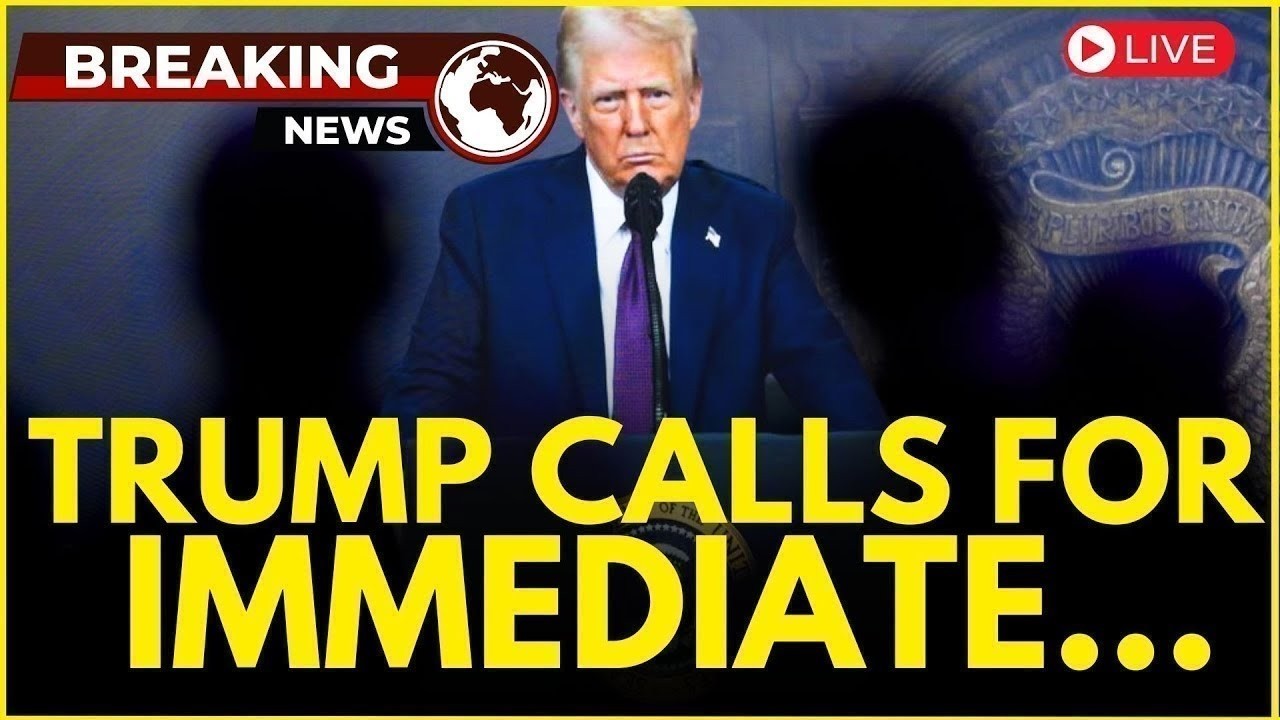 LIVE: Donald Trump's Urgent Briefing | Chaos In America? | Trump Administration LIVE Announcement