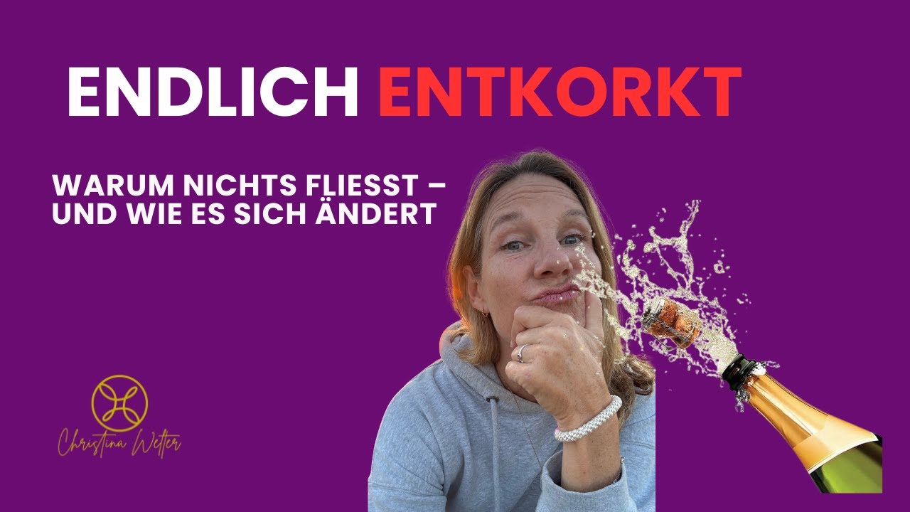 🍾 Was passiert, wenn du dich endlich entkorkst?